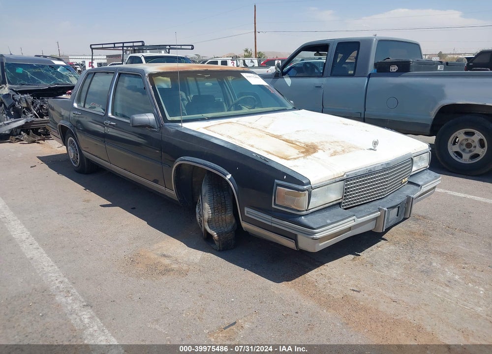 1987 CADILLAC DEVILLE VIN: 1G6CD5182H4358761
