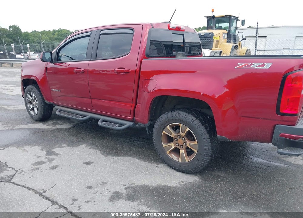 2018 CHEVROLET COLORADO Z71 VIN: 1GCGTDEN4J1191225
