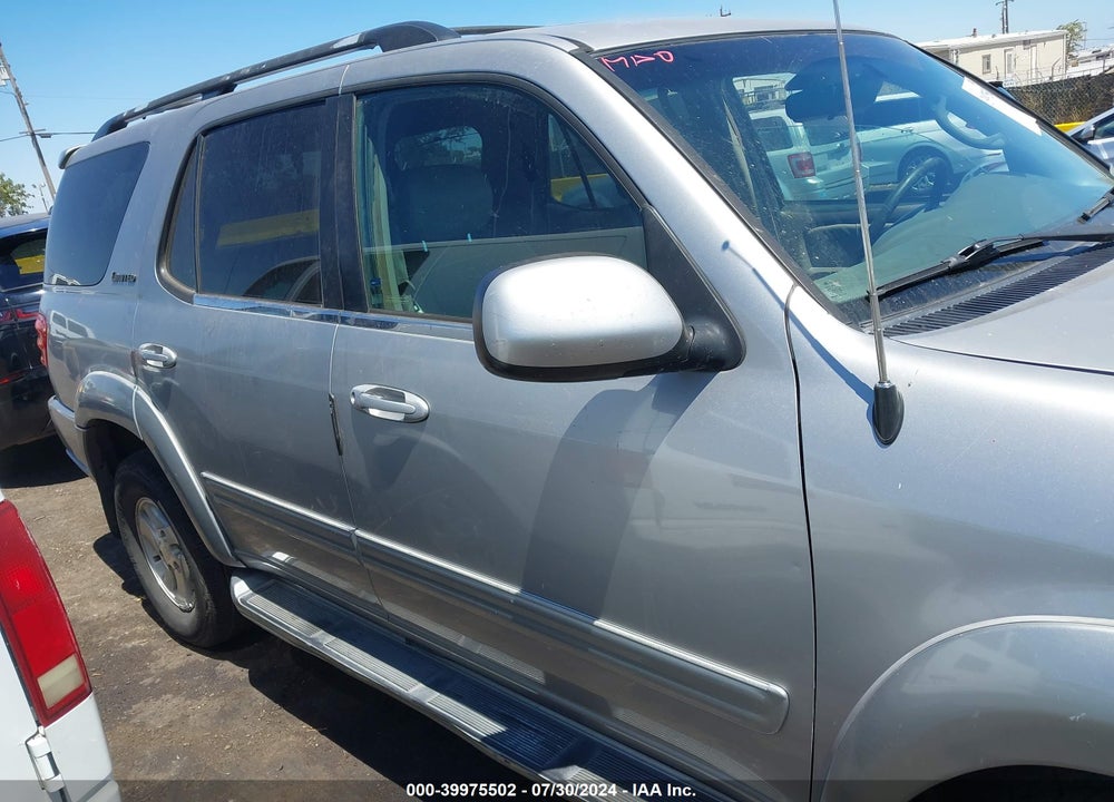 2002 TOYOTA SEQUOIA LIMITED V8 VIN: 5TDZT38A32S097143
