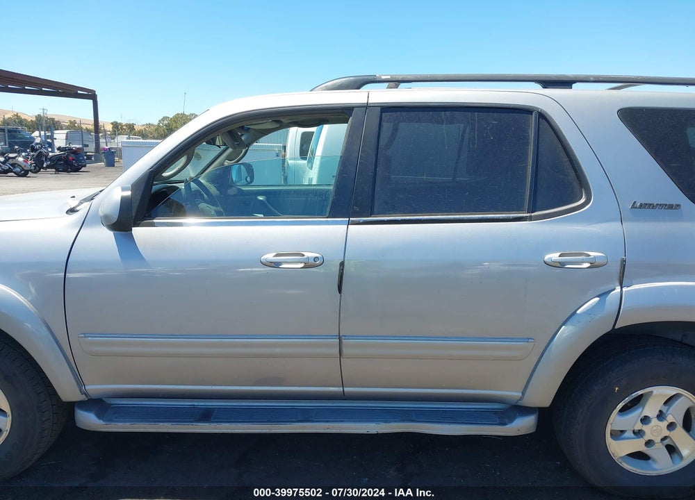2002 TOYOTA SEQUOIA LIMITED V8 VIN: 5TDZT38A32S097143