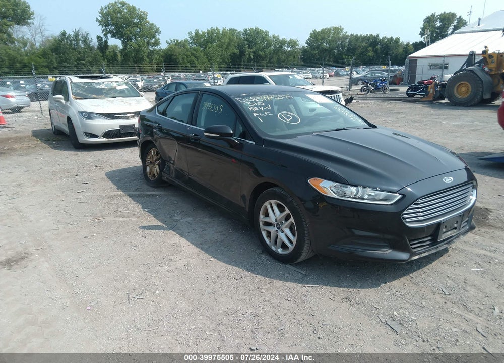 2016 FORD FUSION SE VIN: 1FA6P0H72G5110820