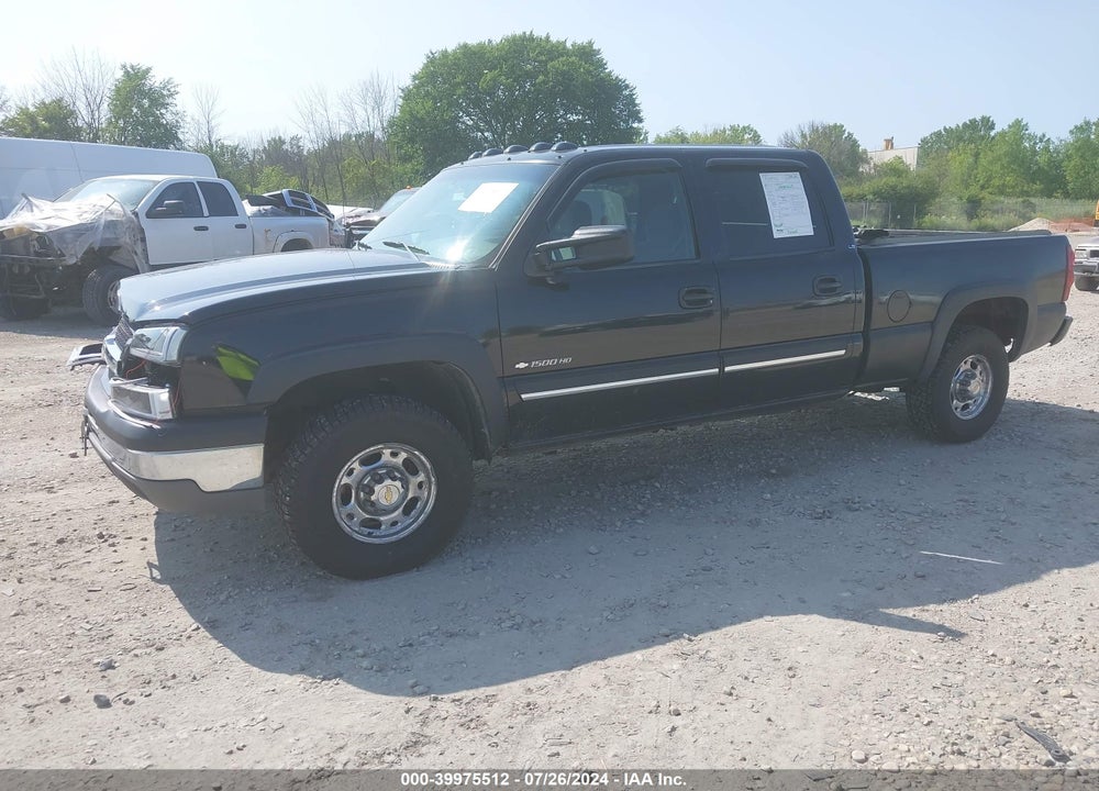 2003 CHEVROLET SILVERADO 1500HD LS VIN: 1GCGK13U33F116453