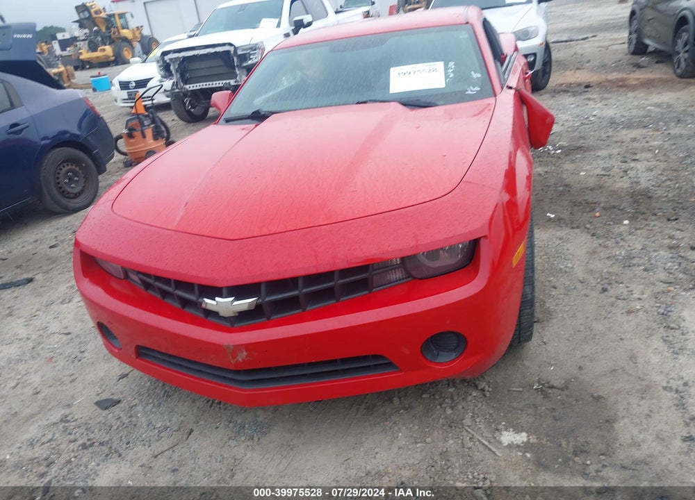 2012 CHEVROLET CAMARO 1LS VIN: 2G1FE1E34C9135019
