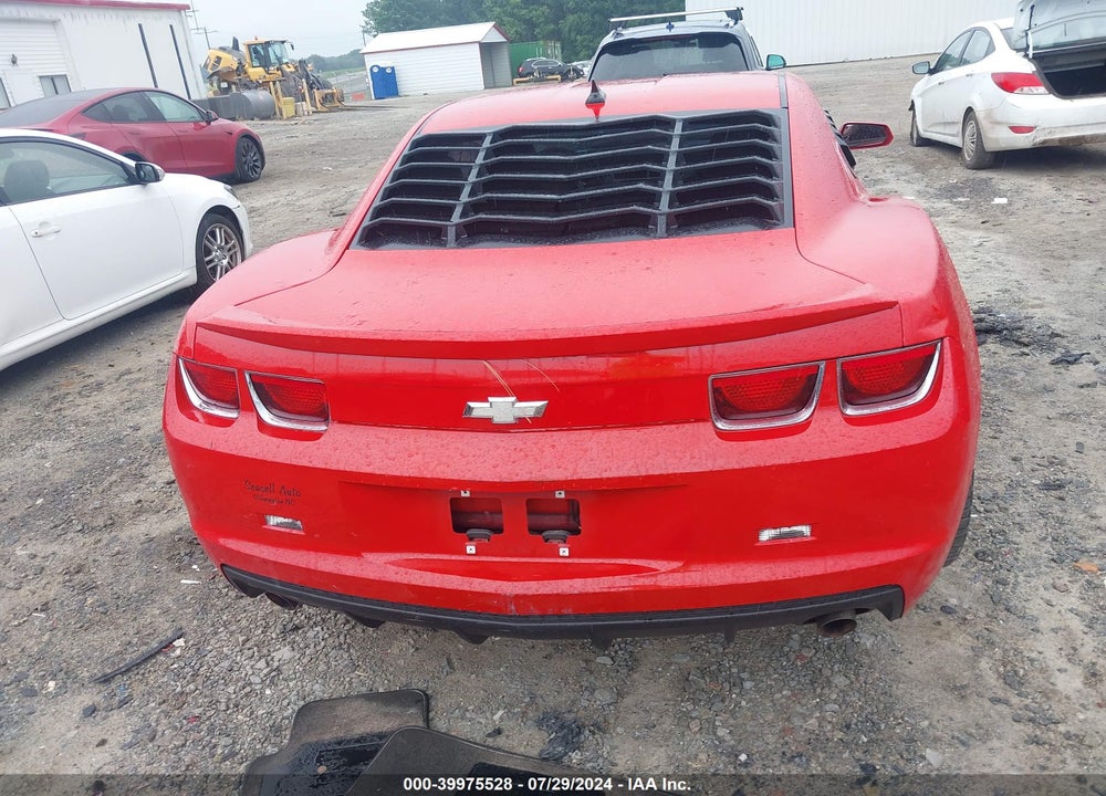 2012 CHEVROLET CAMARO 1LS VIN: 2G1FE1E34C9135019