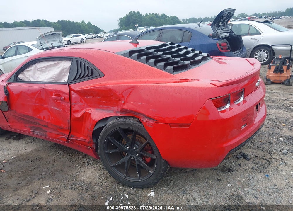 2012 CHEVROLET CAMARO 1LS VIN: 2G1FE1E34C9135019