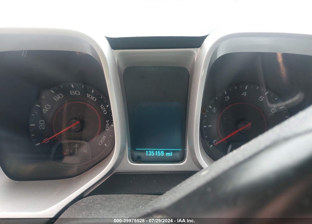 2012 CHEVROLET CAMARO 1LS VIN: 2G1FE1E34C9135019