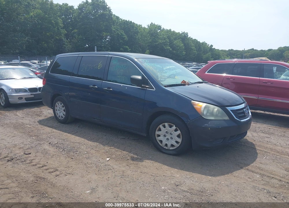 2009 HONDA ODYSSEY LX VIN: 5FNRL38239B007075