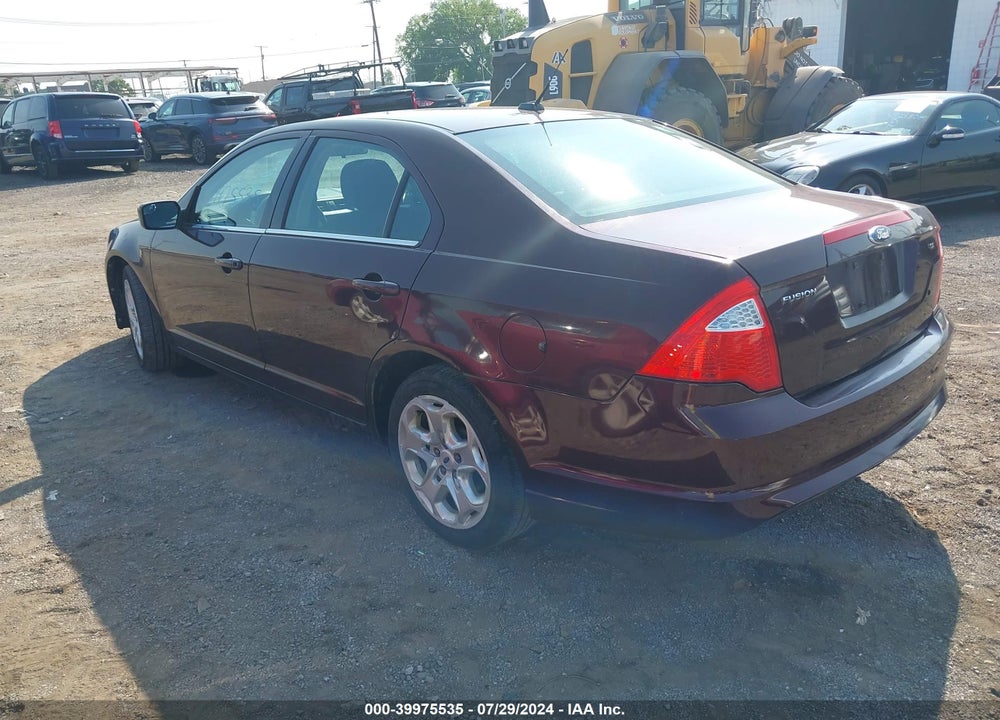 2011 FORD FUSION SE VIN: 3FAHP0HAXBR132669