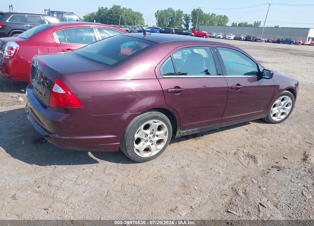 2011 FORD FUSION SE VIN: 3FAHP0HAXBR132669