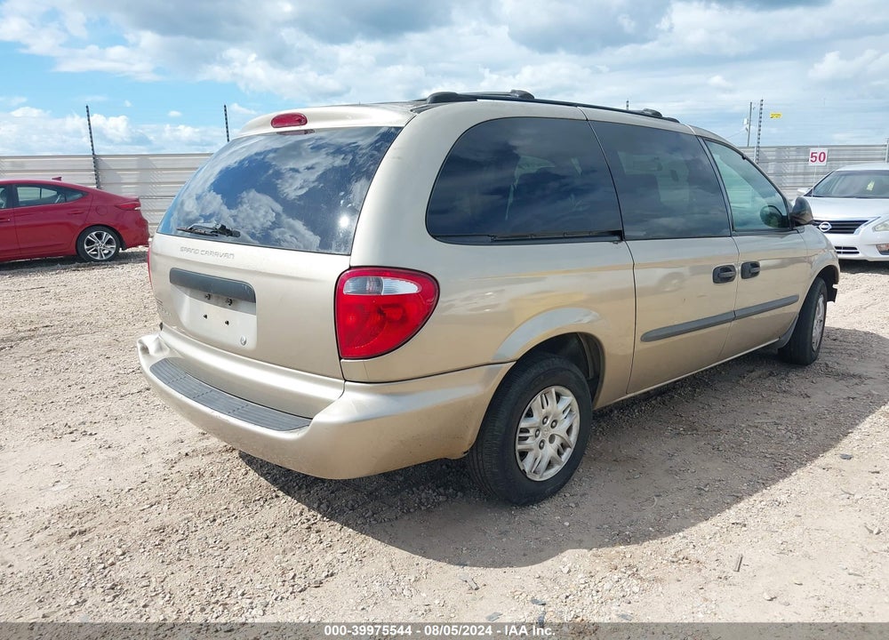 2004 DODGE GRAND CARAVAN SE VIN: 1D4GP24R34B552409