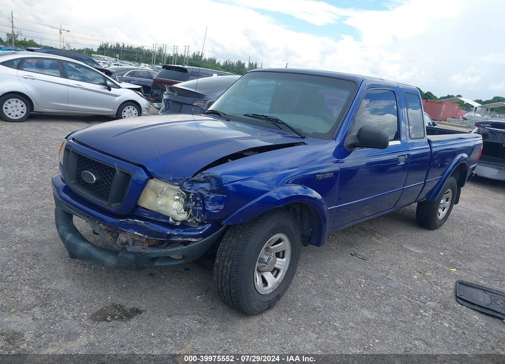 2004 FORD RANGER EDGE/TREMOR/XL/XLT VIN: 1FTYR14U54PA69937