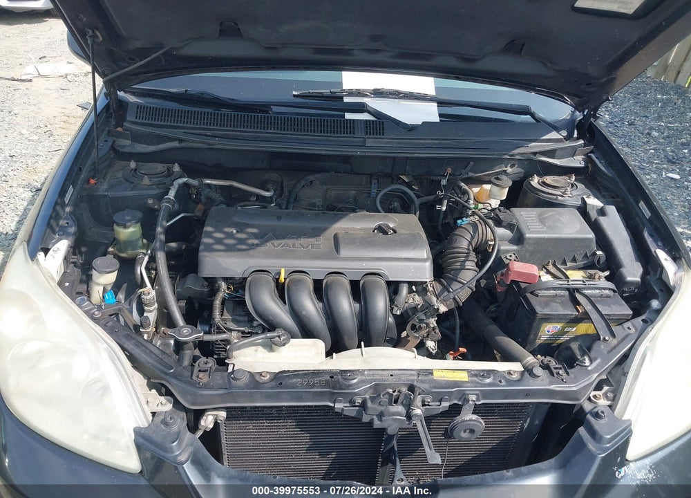 2004 TOYOTA MATRIX STANDARD VIN: 2T1KR32E54C316739