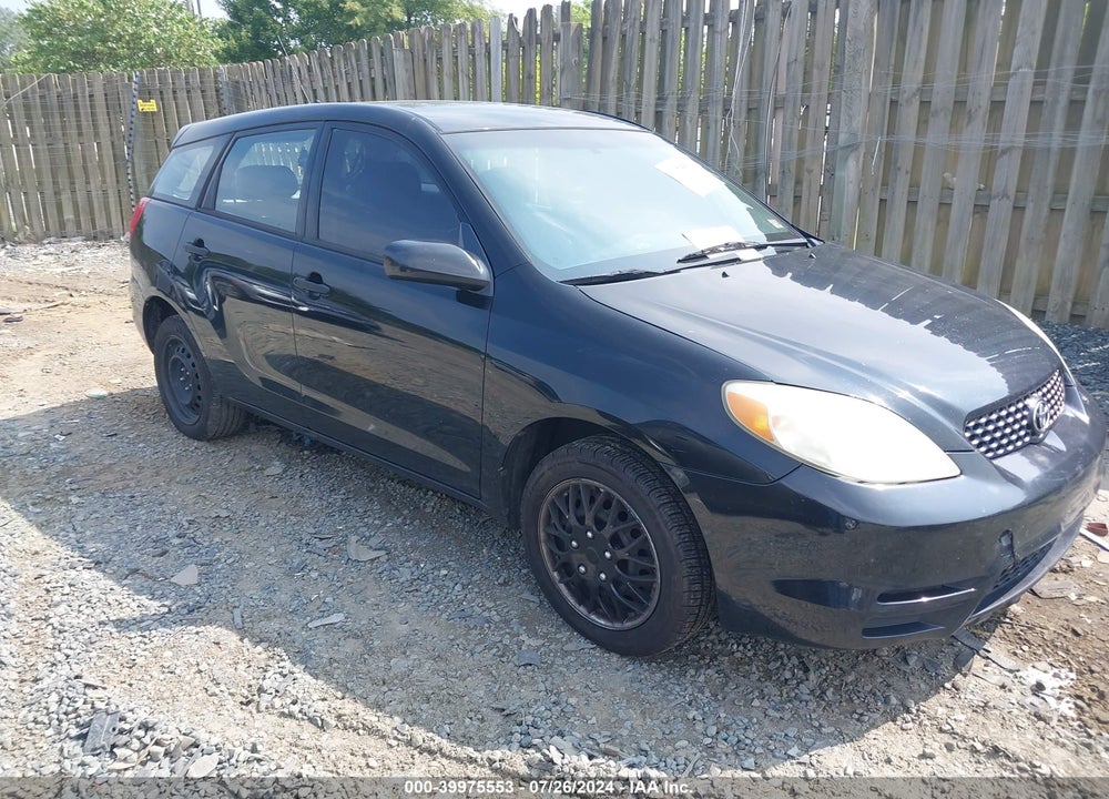2004 TOYOTA MATRIX STANDARD VIN: 2T1KR32E54C316739