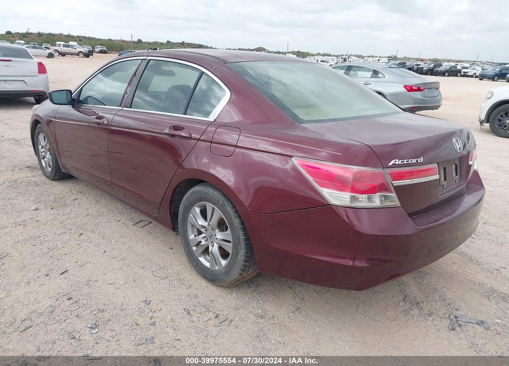2012 HONDA ACCORD 2.4 LX-P VIN: 1HGCP2F42CA078732