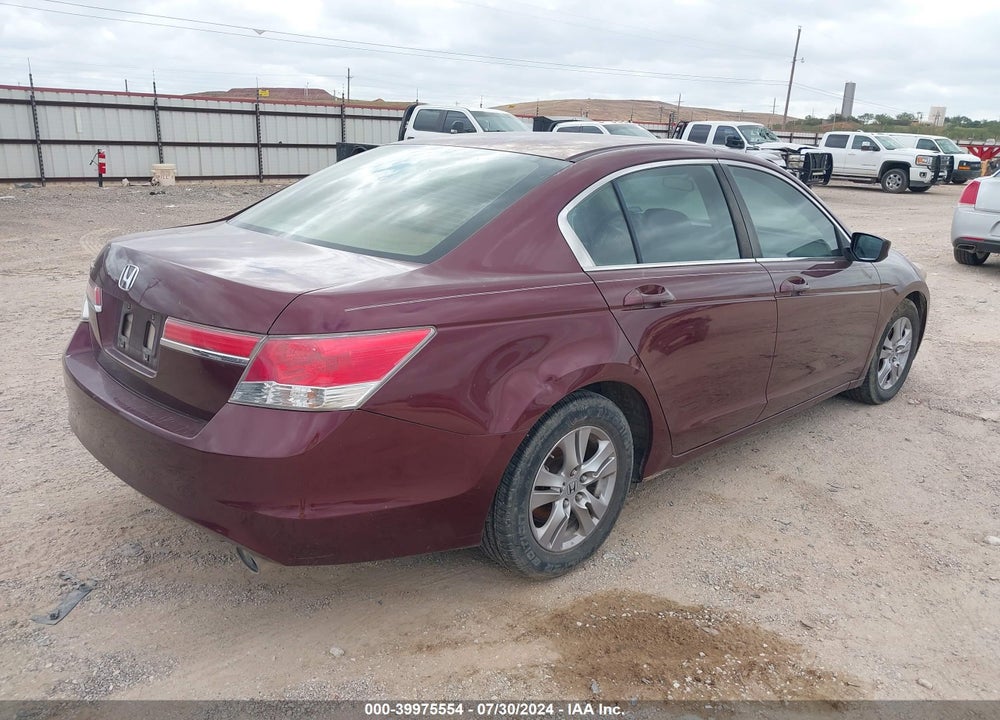 2012 HONDA ACCORD 2.4 LX-P VIN: 1HGCP2F42CA078732