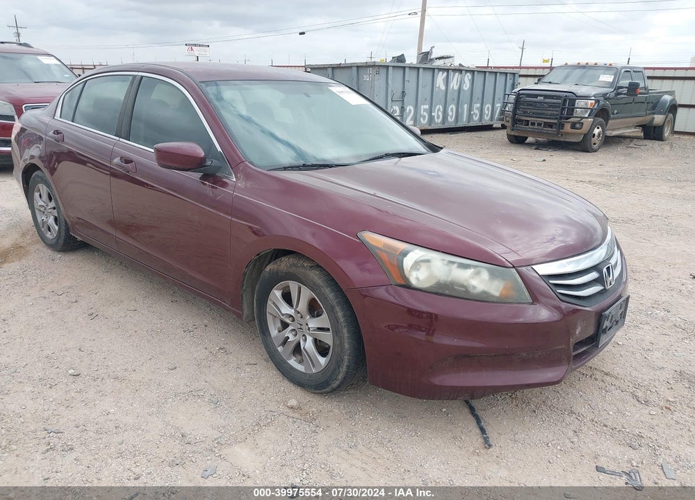 2012 HONDA ACCORD 2.4 LX-P VIN: 1HGCP2F42CA078732