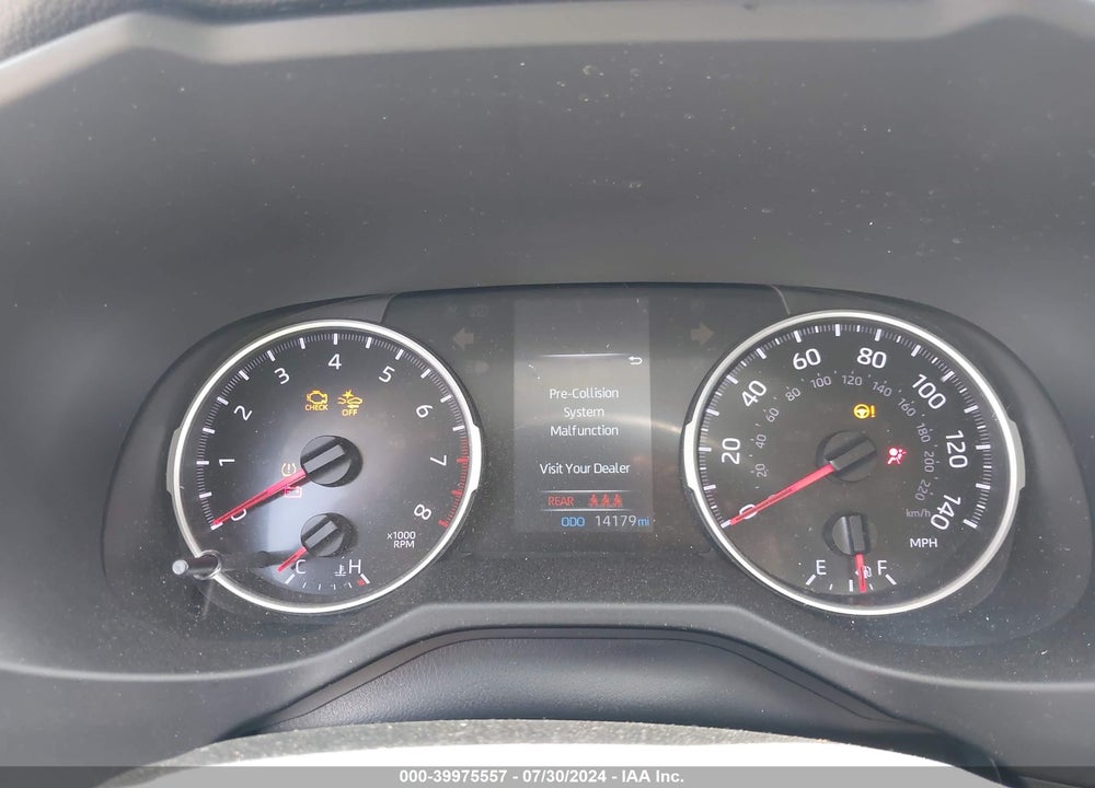 2022 TOYOTA RAV4 LE VIN: 2T3H1RFV1NW205627