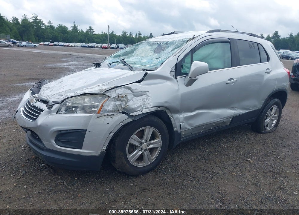 2016 CHEVROLET TRAX LT VIN: 3GNCJPSBXGL160568
