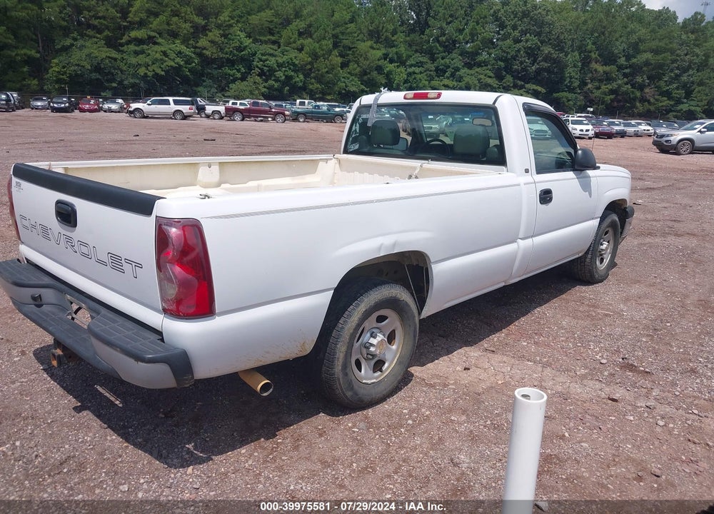 2003 CHEVROLET SILVERADO 1500 WORK TRUCK VIN: 1GCEC14V93E380200