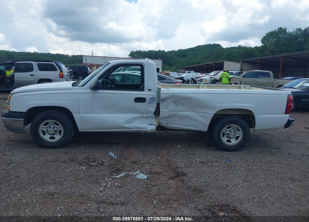 2003 CHEVROLET SILVERADO 1500 WORK TRUCK VIN: 1GCEC14V93E380200
