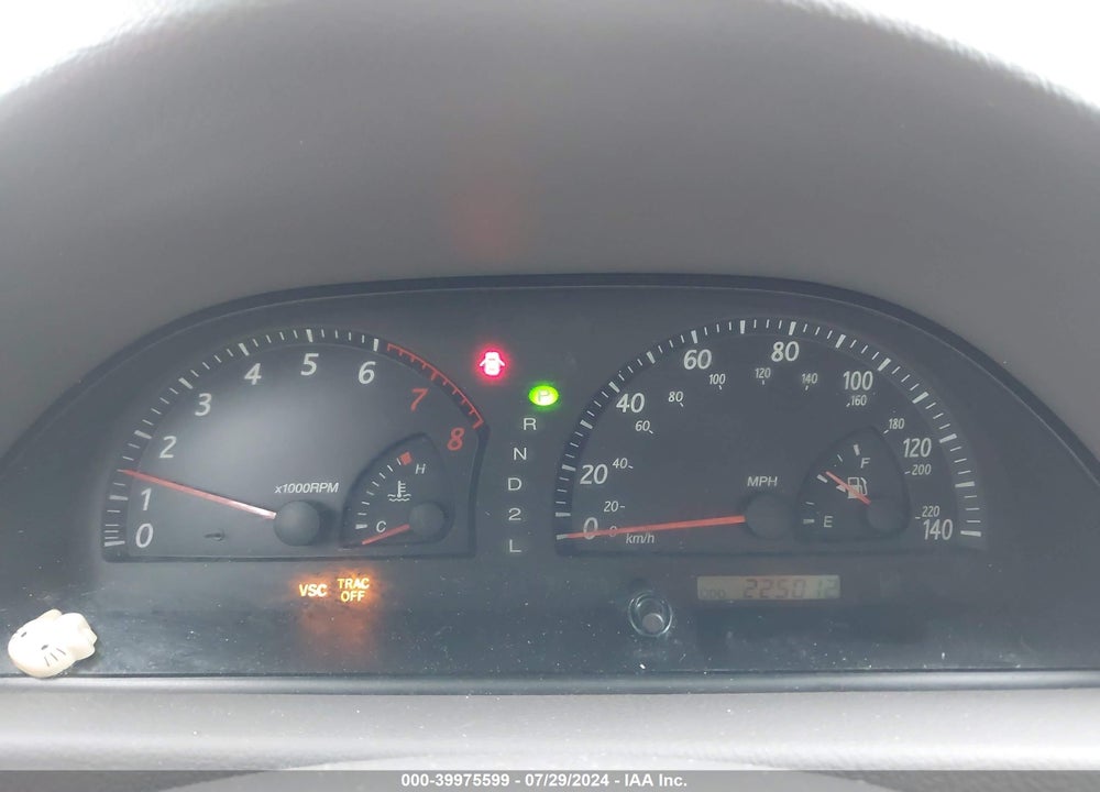 2002 TOYOTA CAMRY XLE V6 VIN: 4T1BF30K12U023921