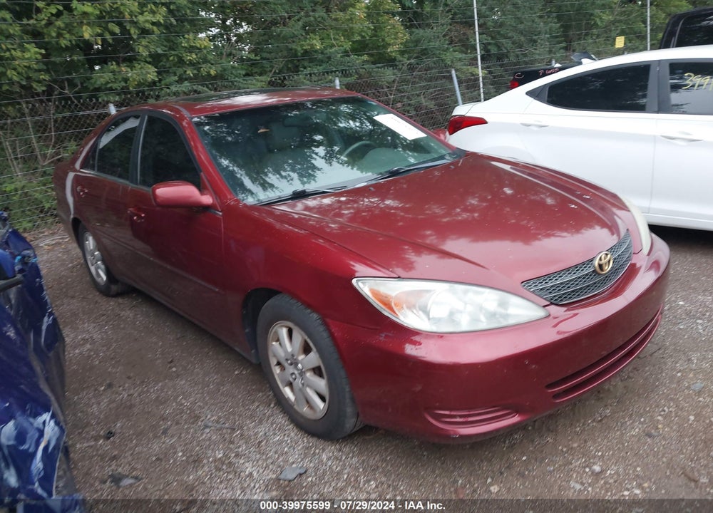 2002 TOYOTA CAMRY XLE V6 VIN: 4T1BF30K12U023921