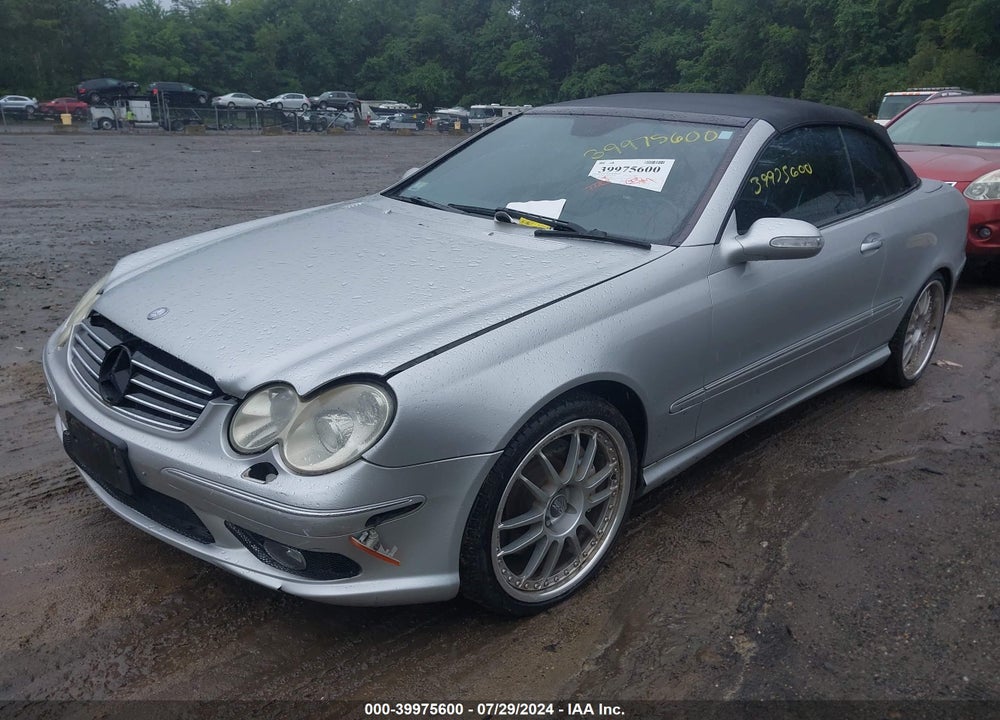 2004 MERCEDES-BENZ CLK 55 AMG VIN: WDBTK76GX4T016830