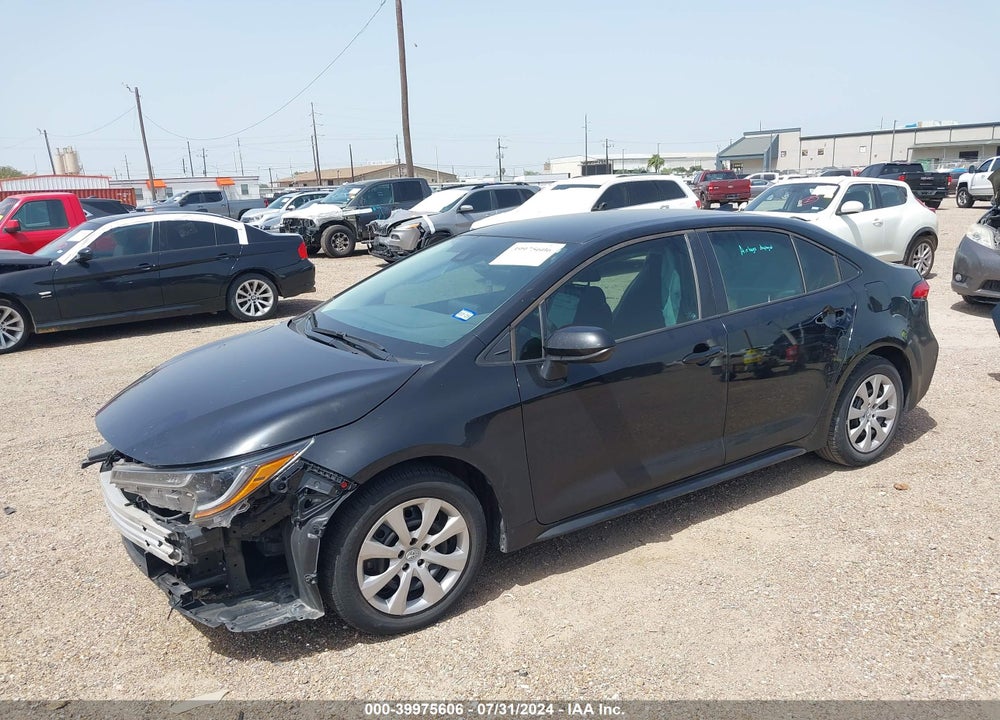 2022 TOYOTA COROLLA LE VIN: 5YFEPMAE6NP305812