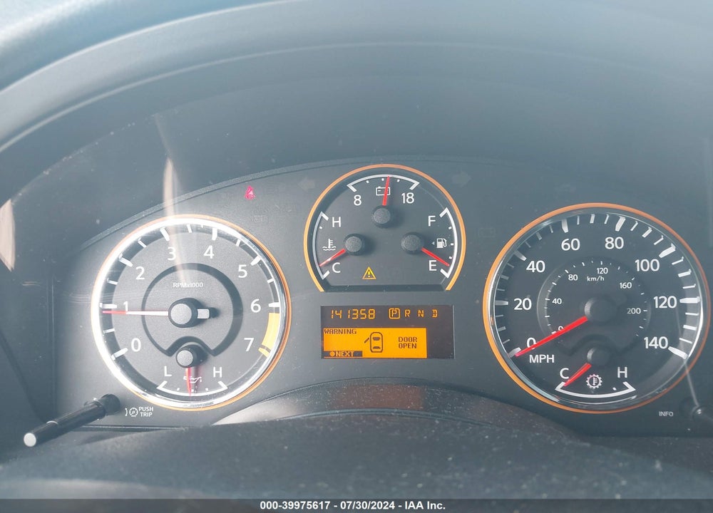 2014 NISSAN ARMADA SL VIN: 5N1BA0NDXEN603447