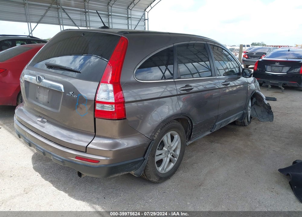 2010 HONDA CR-V EX-L VIN: 5J6RE3H7XAL018124