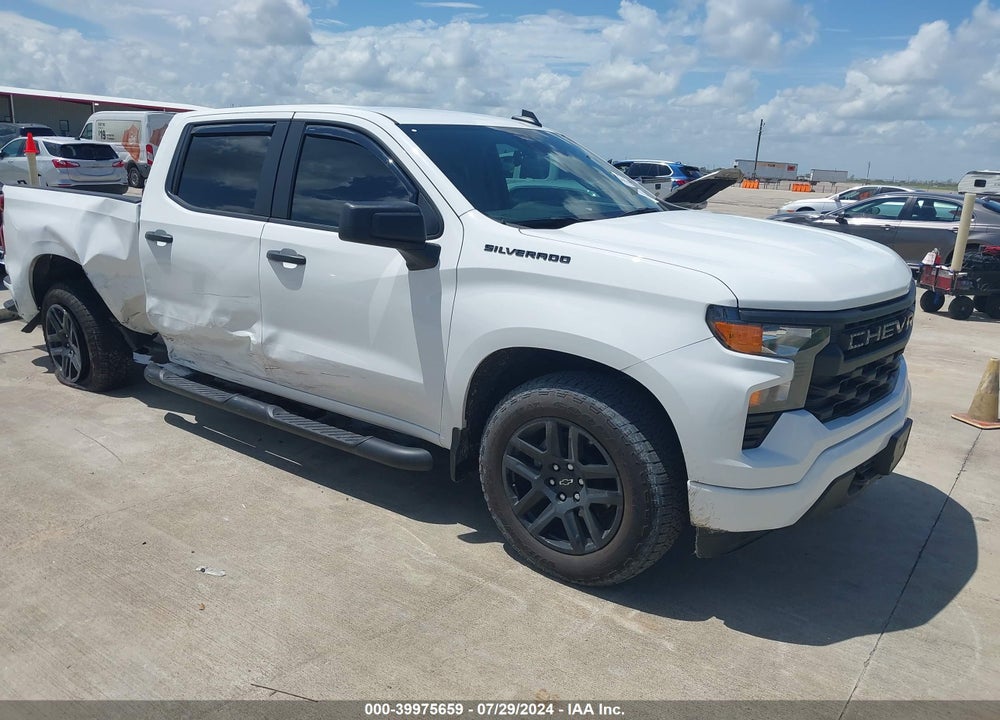 2024 CHEVROLET SILVERADO 1500 2WD SHORT BED CUSTOM VIN: 1GCPABEK2RZ237471