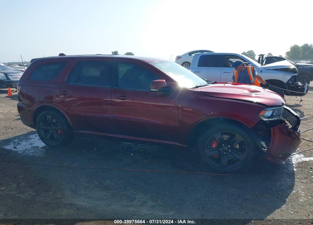 2018 DODGE DURANGO SRT AWD VIN: 1C4SDJGJ4JC456844