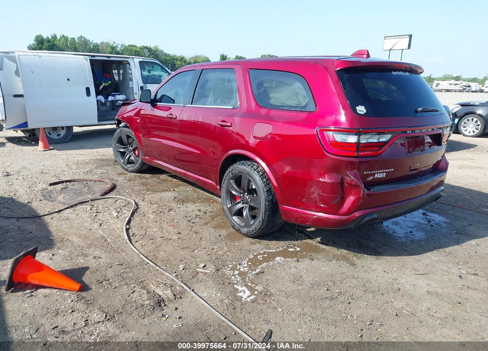 2018 DODGE DURANGO SRT AWD VIN: 1C4SDJGJ4JC456844