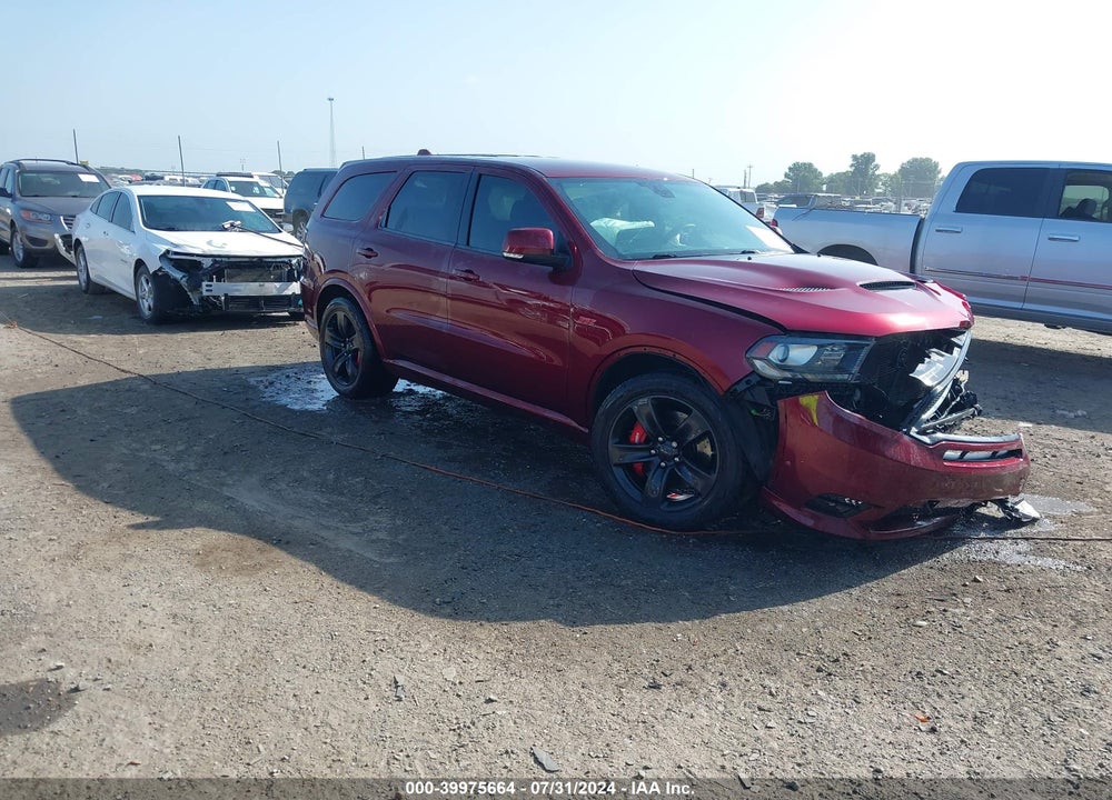 2018 DODGE DURANGO SRT AWD VIN: 1C4SDJGJ4JC456844