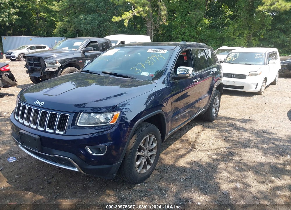 2014 JEEP GRAND CHEROKEE LIMITED VIN: 1C4RJFBG8EC378994
