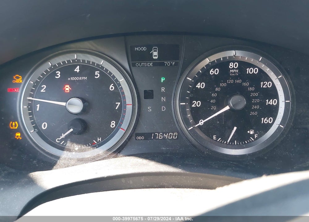 2007 LEXUS ES 350 VIN: JTHBJ46G572052920