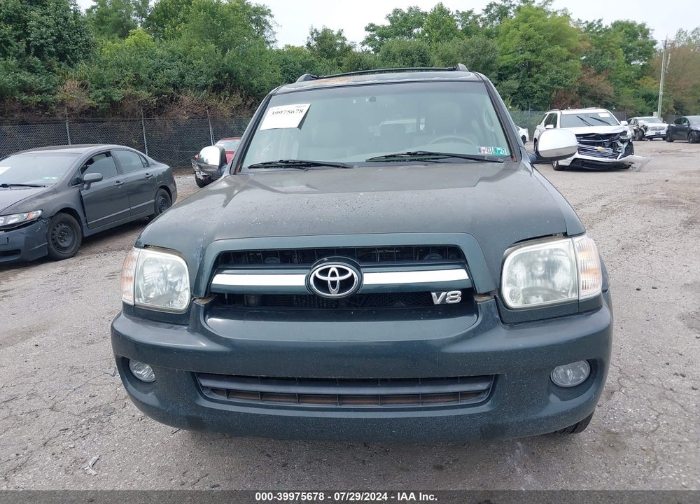2007 TOYOTA SEQUOIA LIMITED V8 VIN: 5TDBT48A47S290206