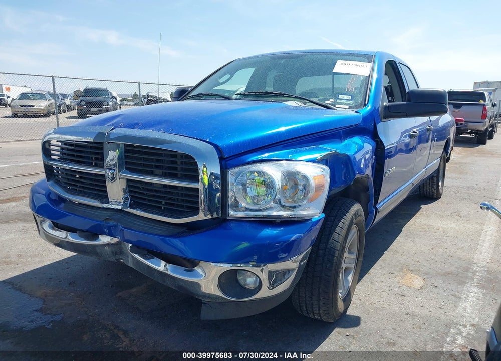 2008 DODGE RAM 1500 SLT VIN: 1D7HA18288J159968