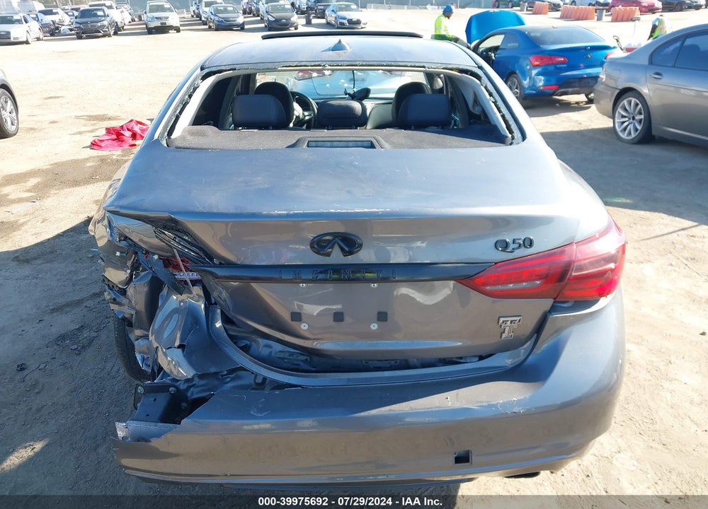 2018 INFINITI Q50 3.0T LUXE VIN: JN1EV7AP0JM357607