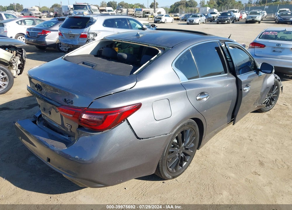 2018 INFINITI Q50 3.0T LUXE VIN: JN1EV7AP0JM357607