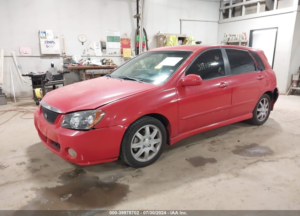 2006 KIA SPECTRA5 VIN: KNAFE161865324520