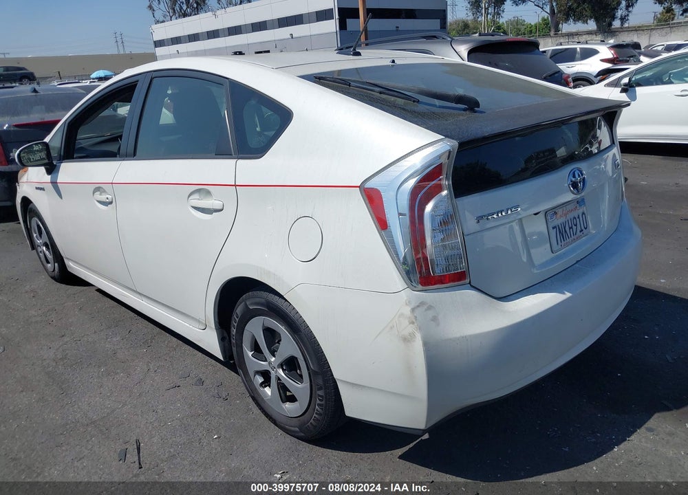 2015 TOYOTA PRIUS VIN: JTDKN3DU2F1975370
