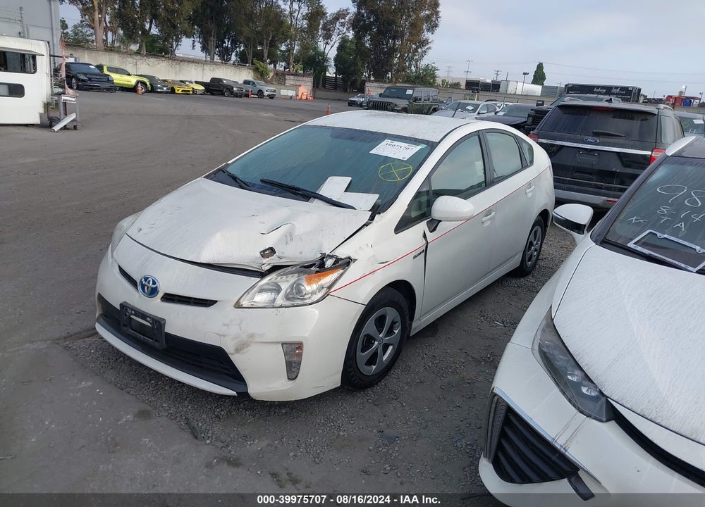 2015 TOYOTA PRIUS VIN: JTDKN3DU2F1975370
