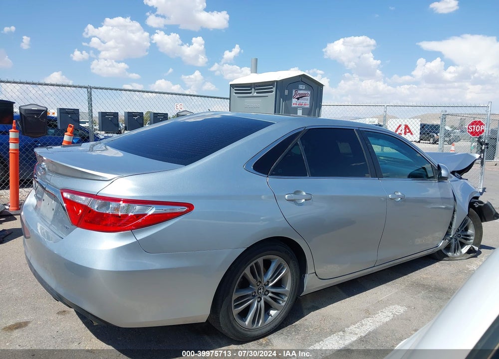 2016 TOYOTA CAMRY SE VIN: 4T1BF1FK5GU609444