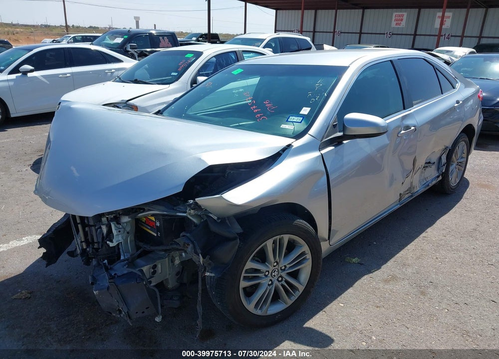 2016 TOYOTA CAMRY SE VIN: 4T1BF1FK5GU609444