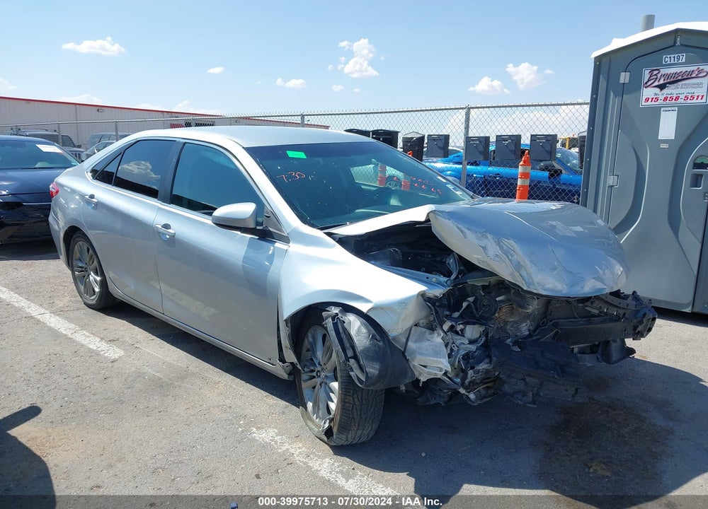 2016 TOYOTA CAMRY SE VIN: 4T1BF1FK5GU609444