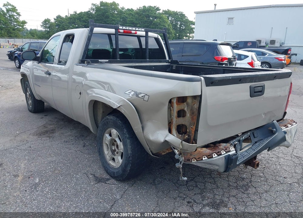 2008 CHEVROLET SILVERADO 1500 WORK TRUCK VIN: 1GCEK19J48Z171147