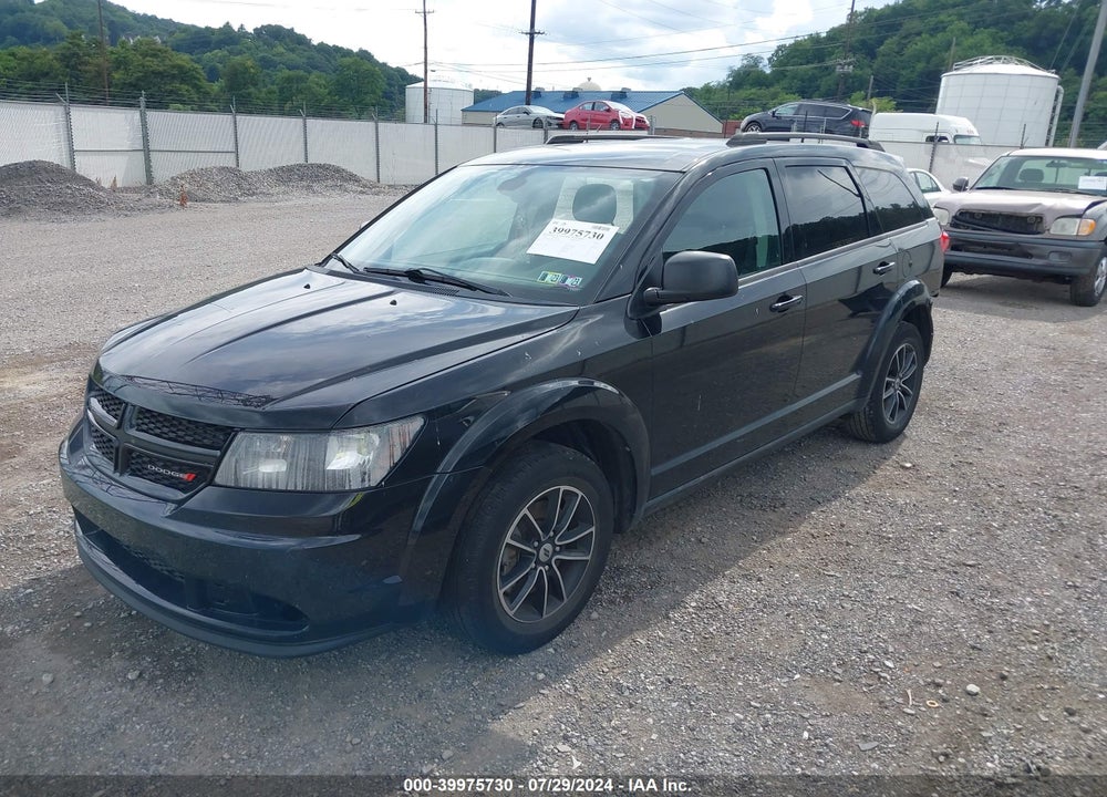 2018 DODGE JOURNEY SE AWD VIN: 3C4PDDAG0JT478168