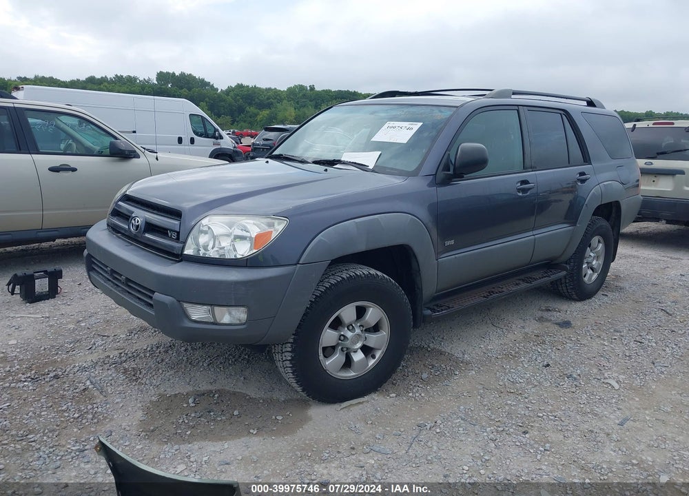 2003 TOYOTA 4RUNNER SR5 V8 VIN: JTEZT14R530009192