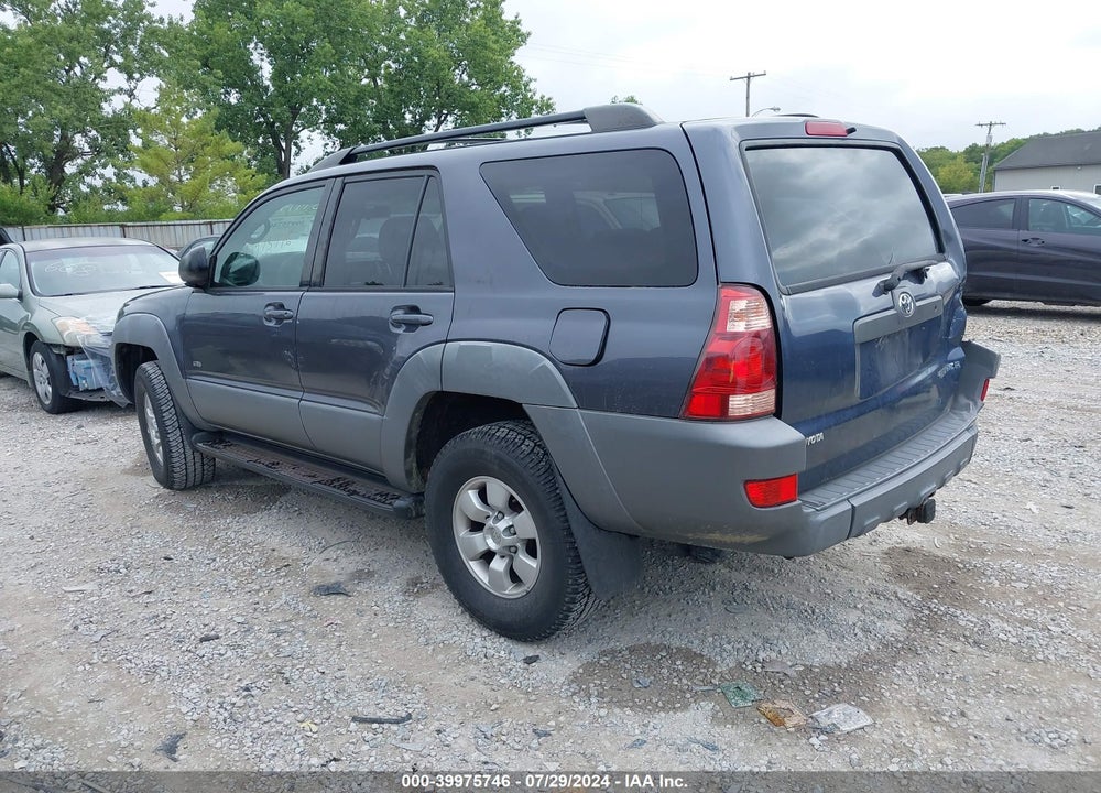 2003 TOYOTA 4RUNNER SR5 V8 VIN: JTEZT14R530009192